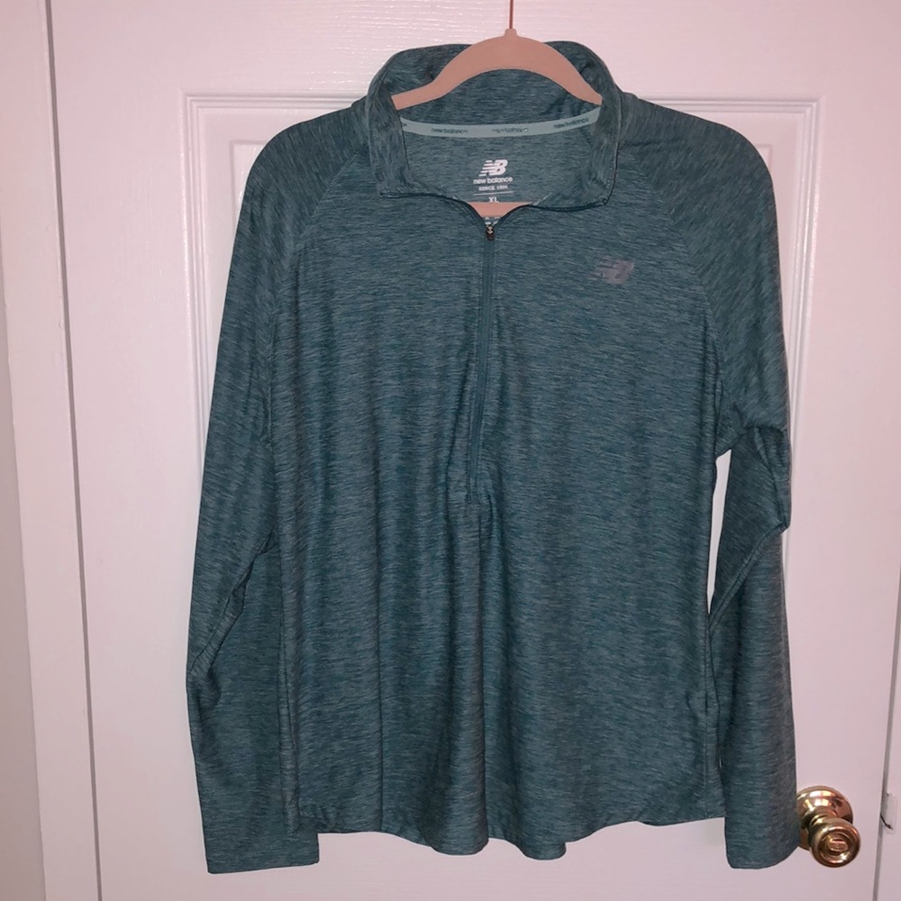 Half Zip Long Sleeve Athletic Top